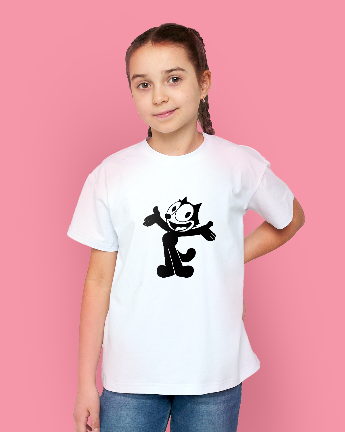 T-shirt For Girls (Felix the Cat)