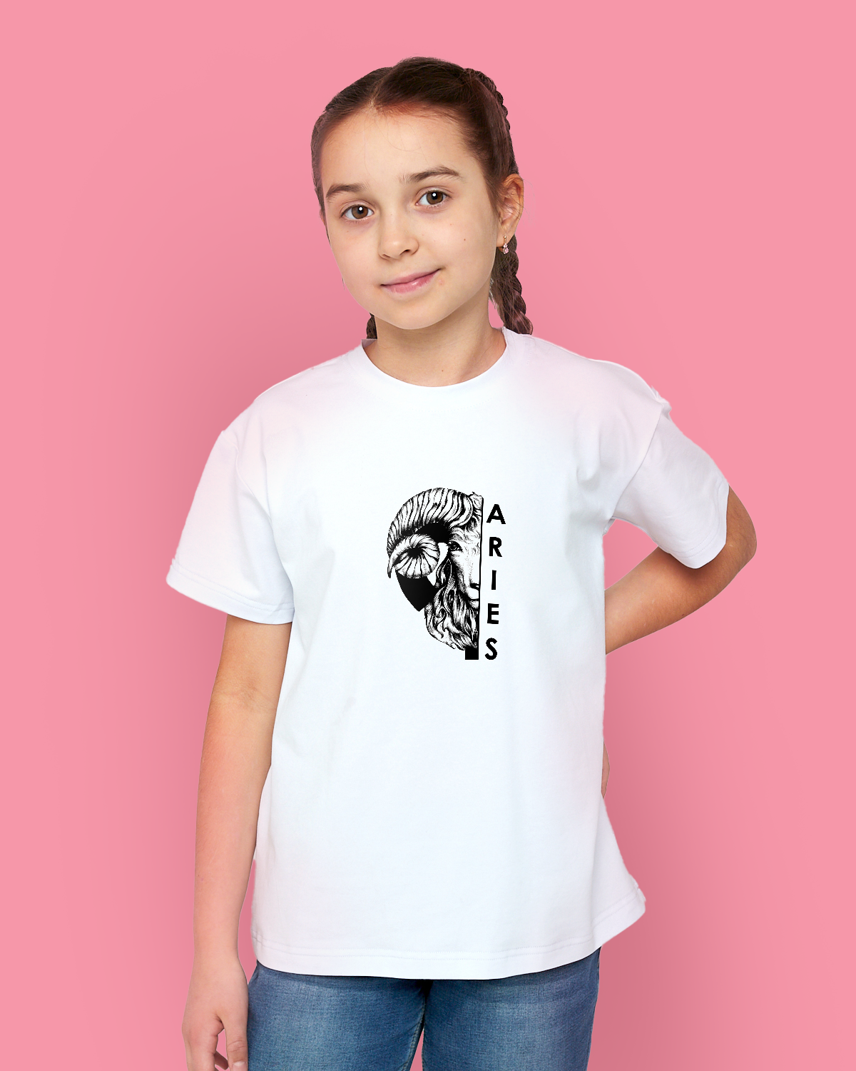 T-shirt For Girls (Aries)