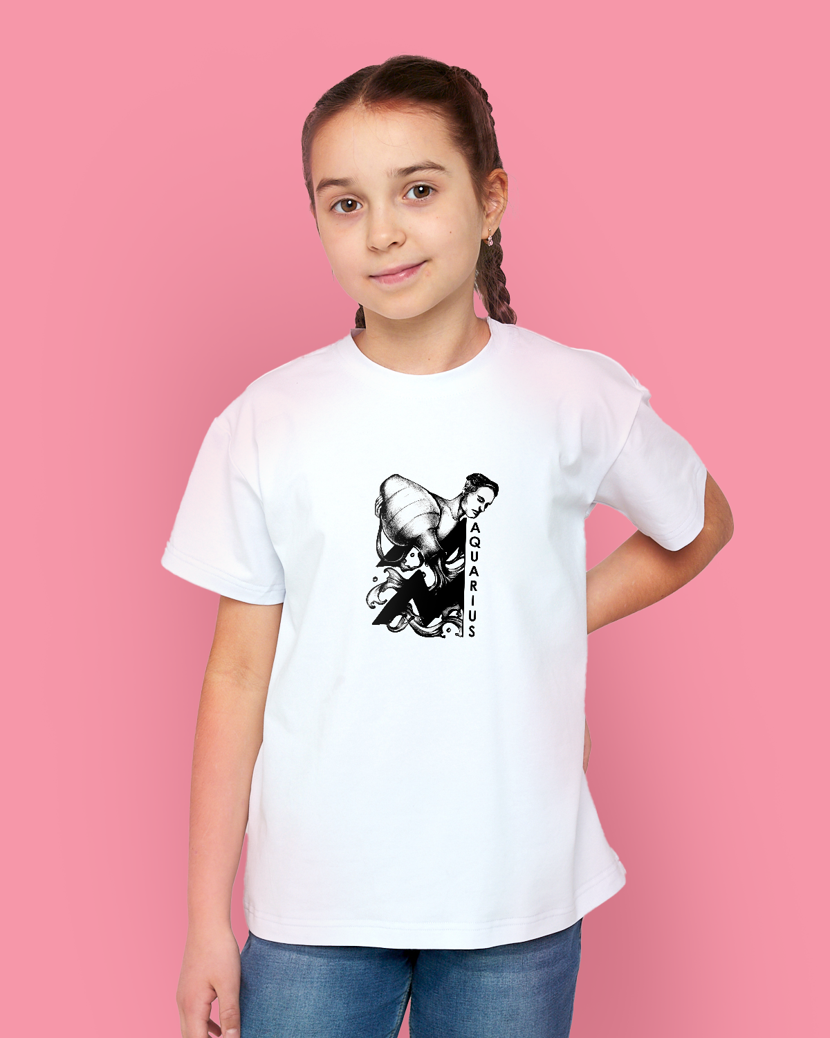 T-shirt For Girls (Aquarius)