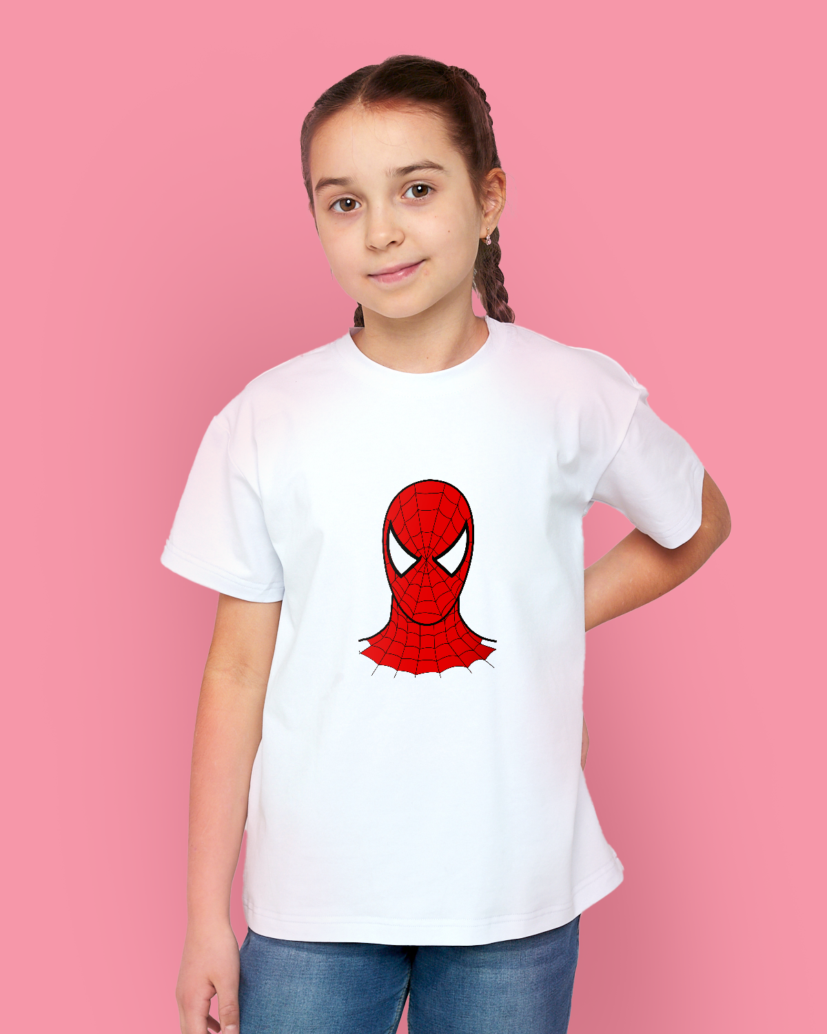 Girls' T-Shirt (Spider Man)