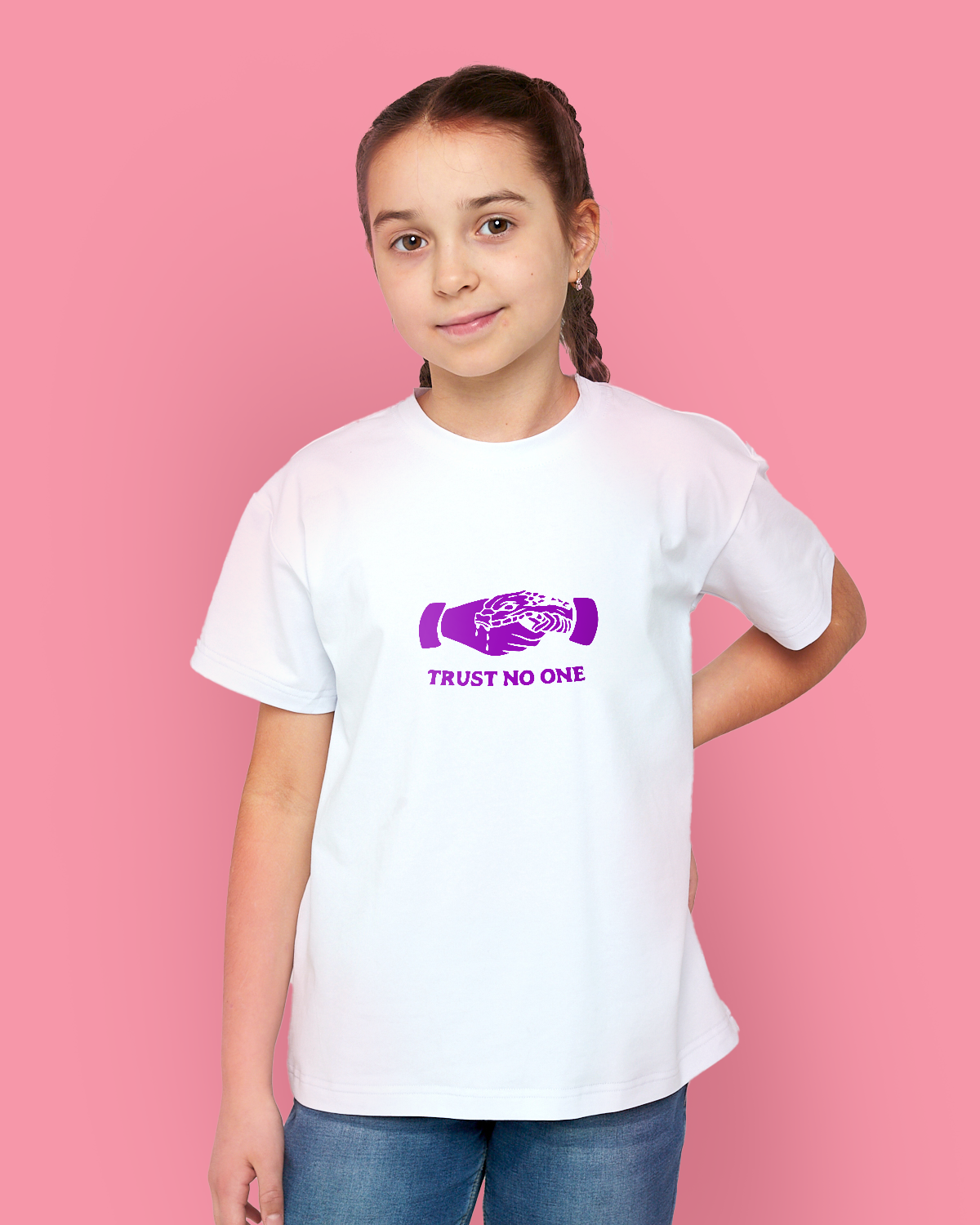 Girls T-shirt (Trust No One)