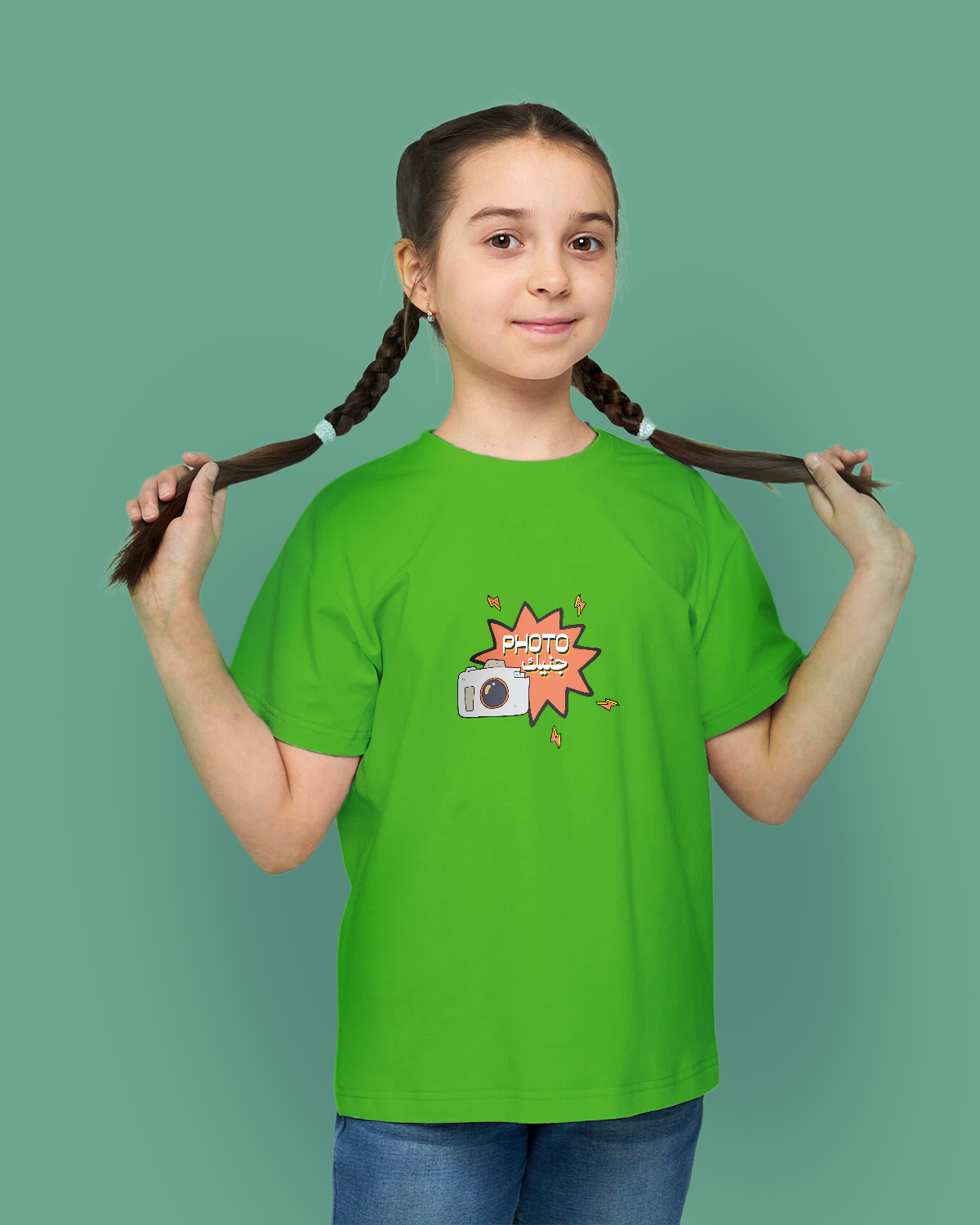 Girls T-shirt (Photogenic)