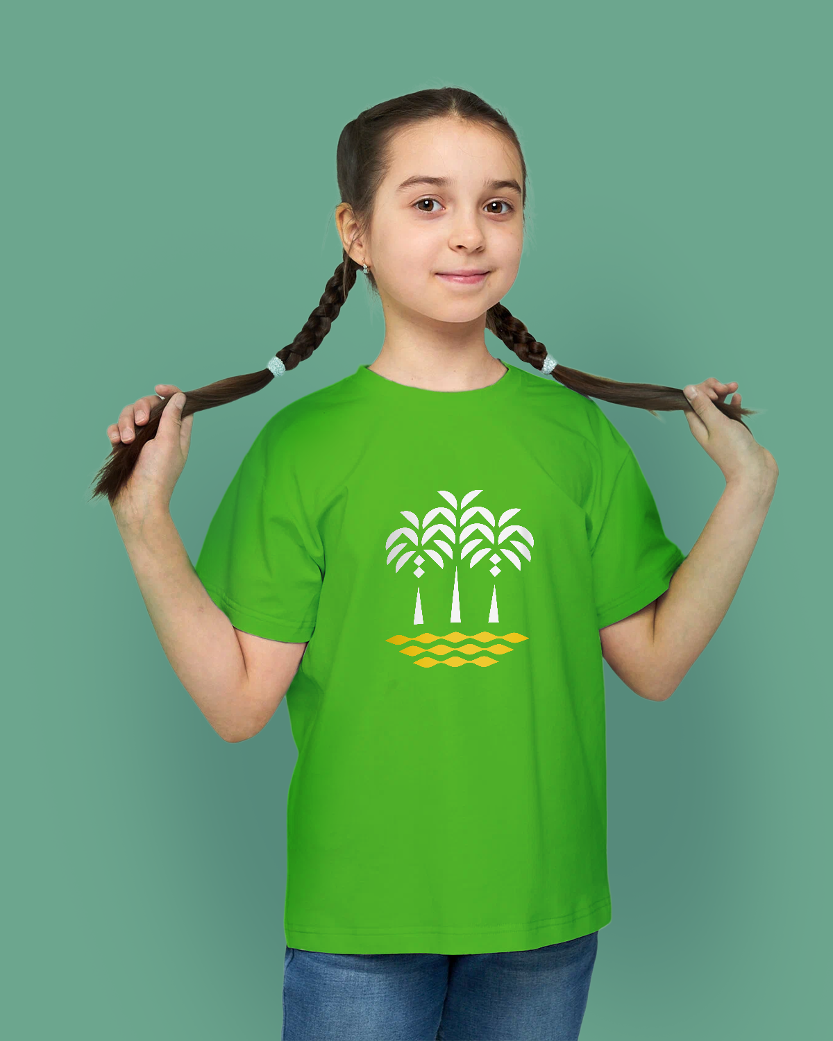 T-shirt For Girls (Palms)