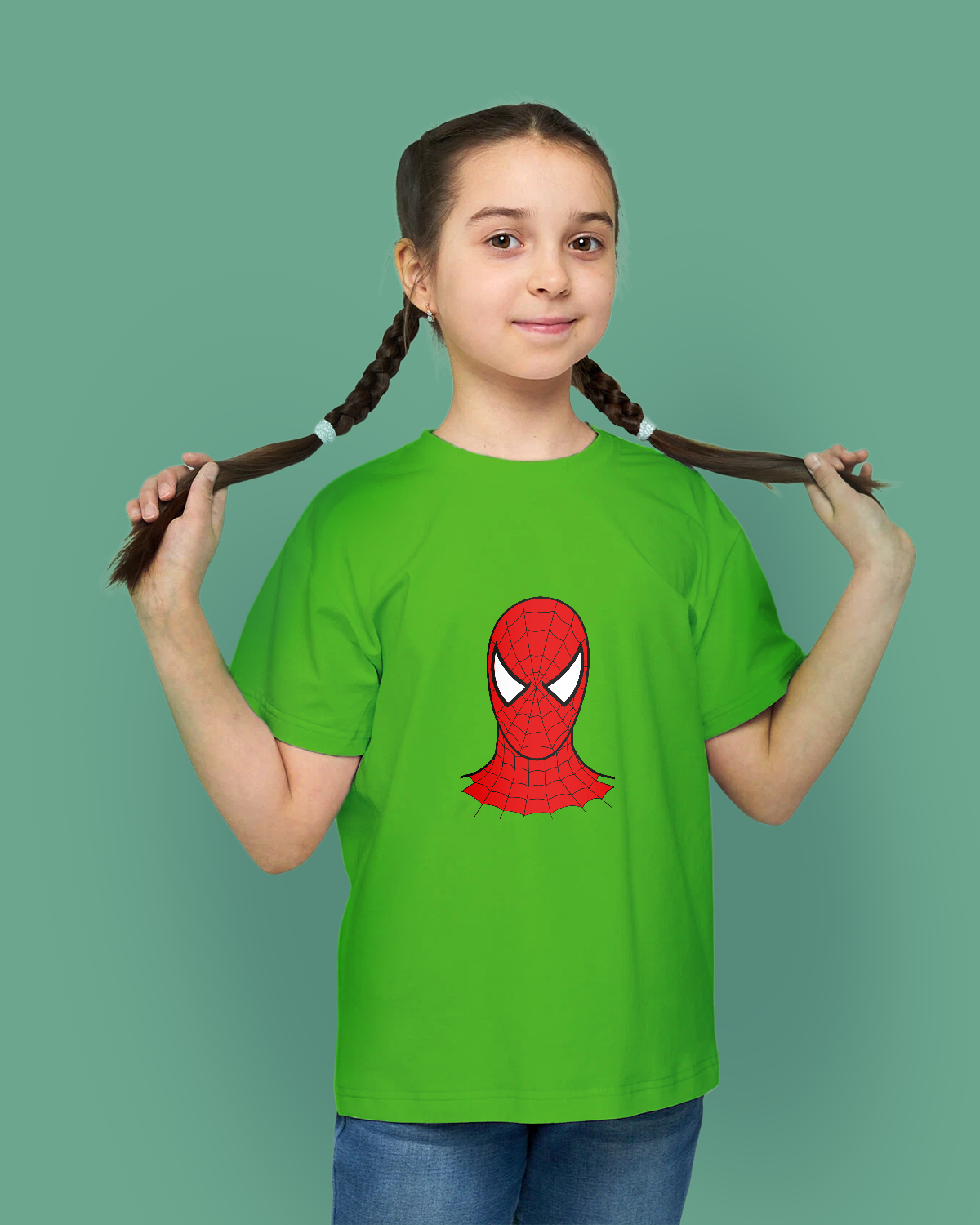 Girls' T-Shirt (Spider Man)