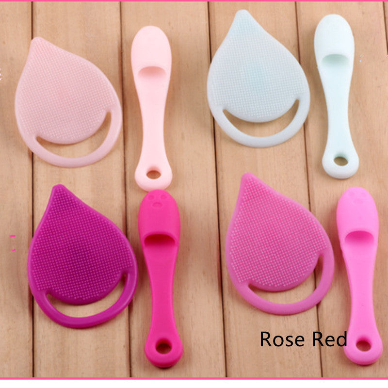 Silicone Drop-shaped Facial Cleansing Instrument Set