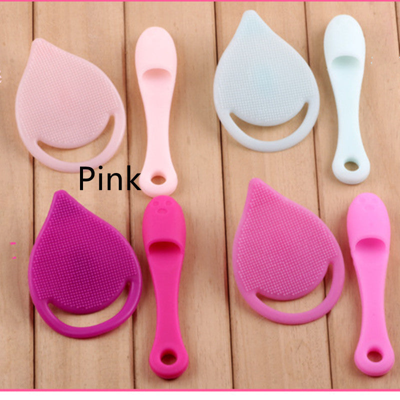 Silicone Drop-shaped Facial Cleansing Instrument Set