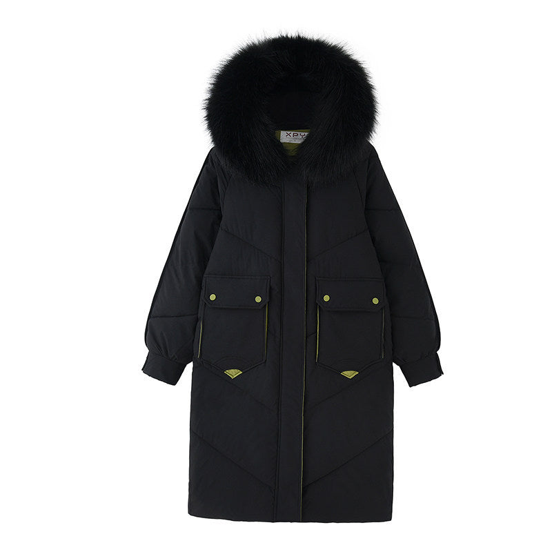 Thick Mid-length Down Padded Coat Women