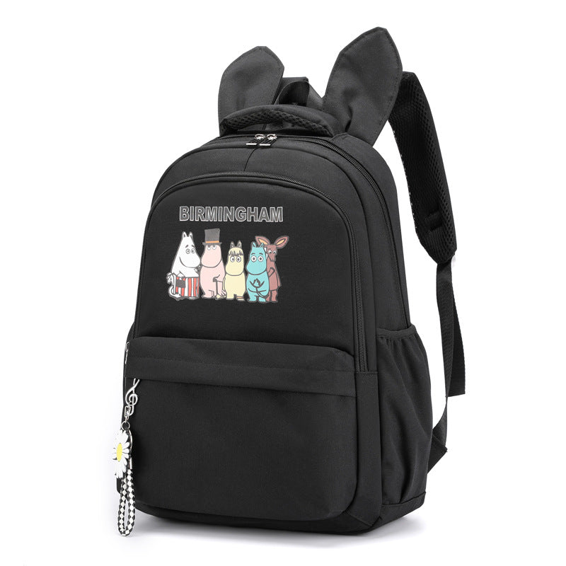 Nylon wear-resistant waterproof schoolbag