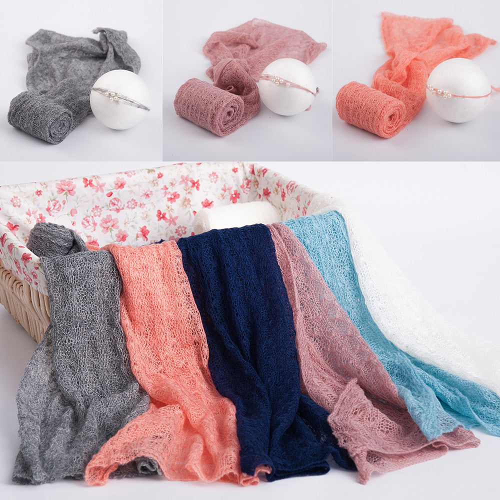 Baby photography baby summer mohair wrap