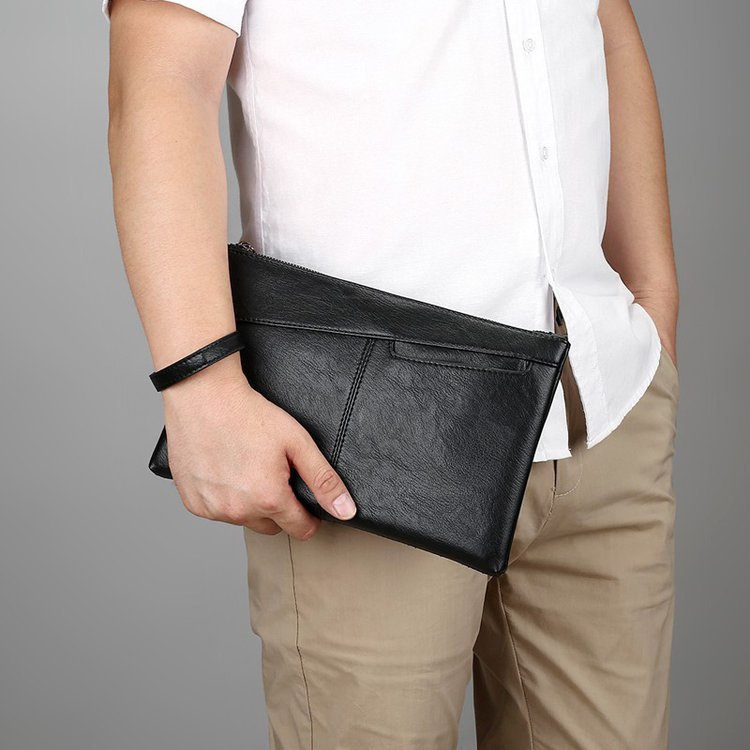 Men's PU Synthetic Leather Handbag