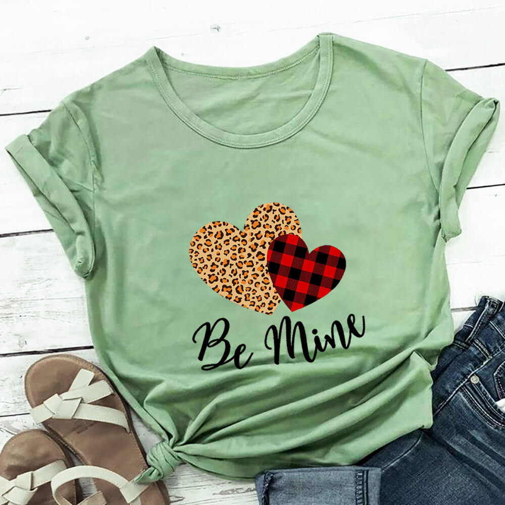 Leopard Print Love Valentine's Day New T-Shirt
