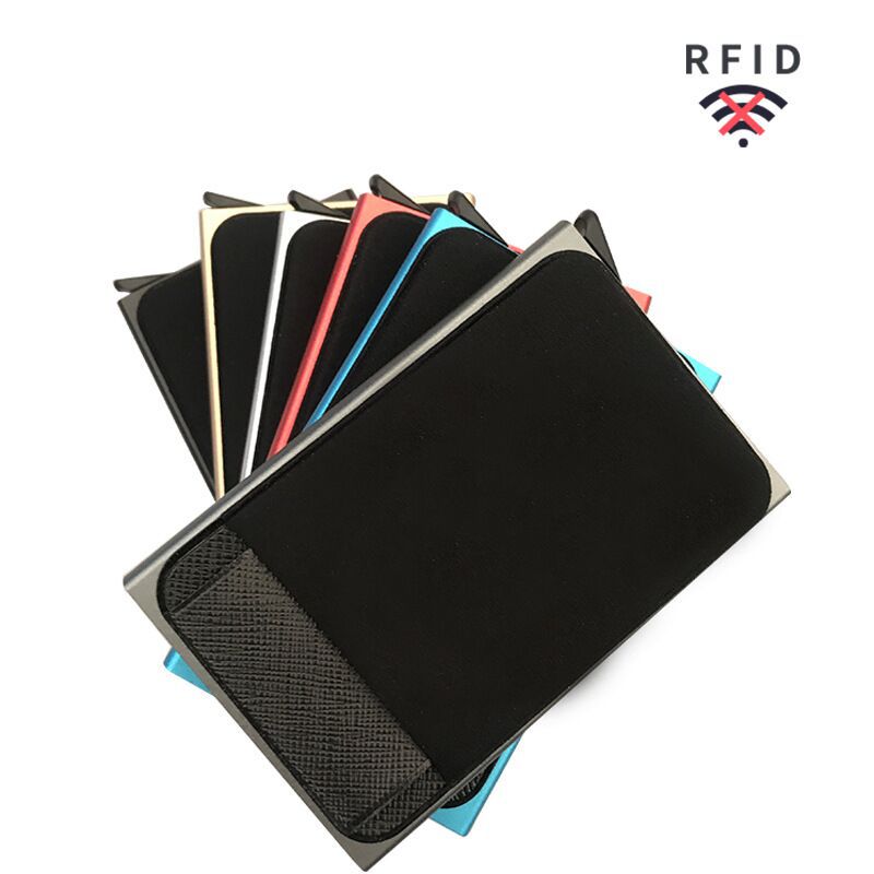 V-belt Cover Anti-theft Swipe Bank Card Holder RFID Card Box