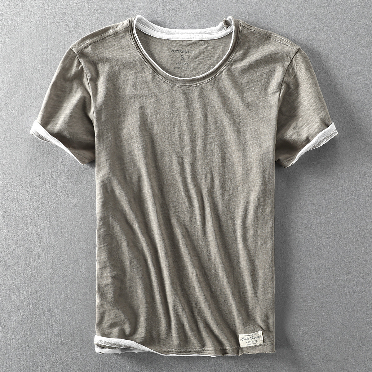Men's Slub Cotton T-Shirt