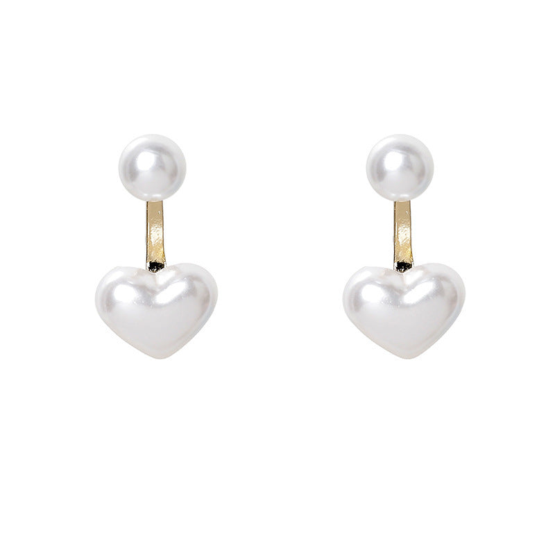 Alloy Pearl Earrings For Women