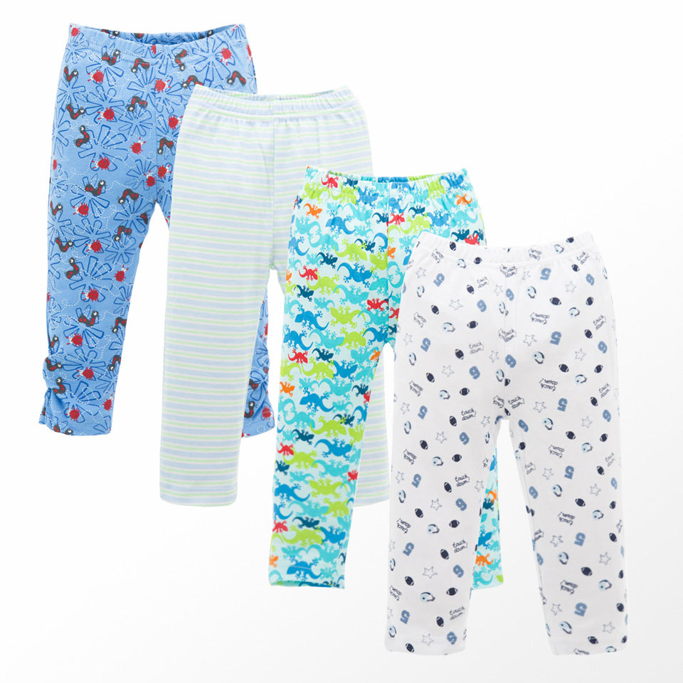 Spring Baby Leggings 4 Piece Pajamas