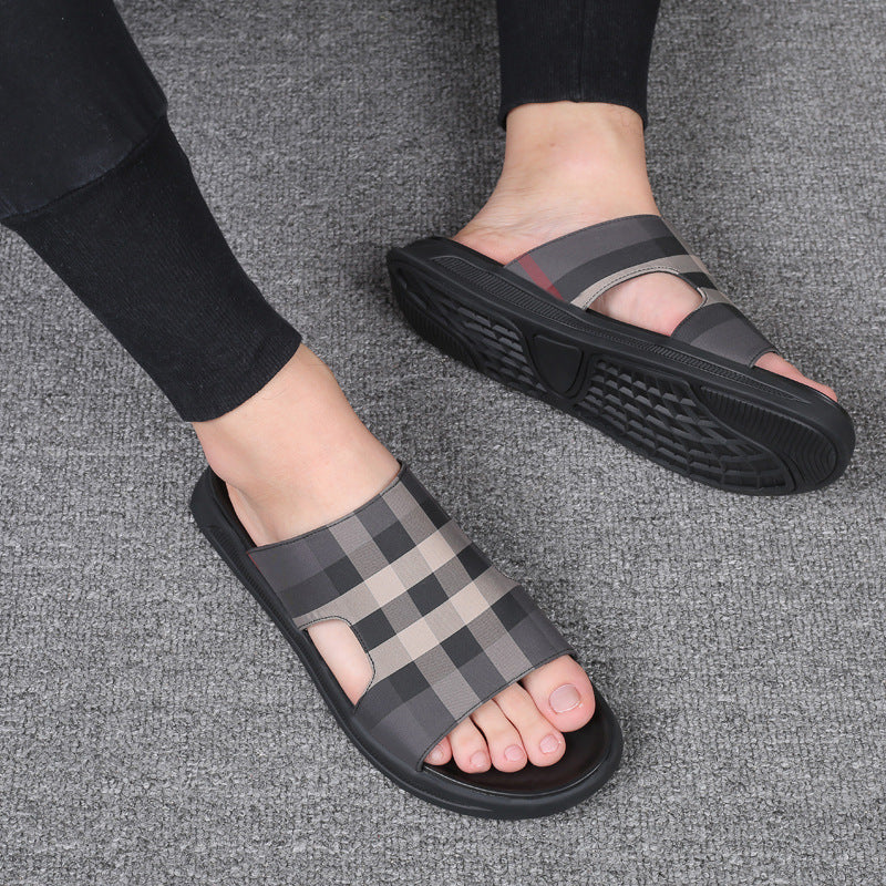 Men's Cloth Slippers Summer Outdoor Sandals Fashion Flip Flops