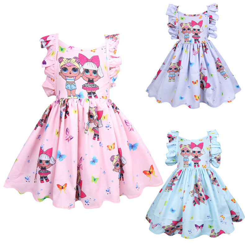 Children's Skirts, Small And Medium Girls' Dress