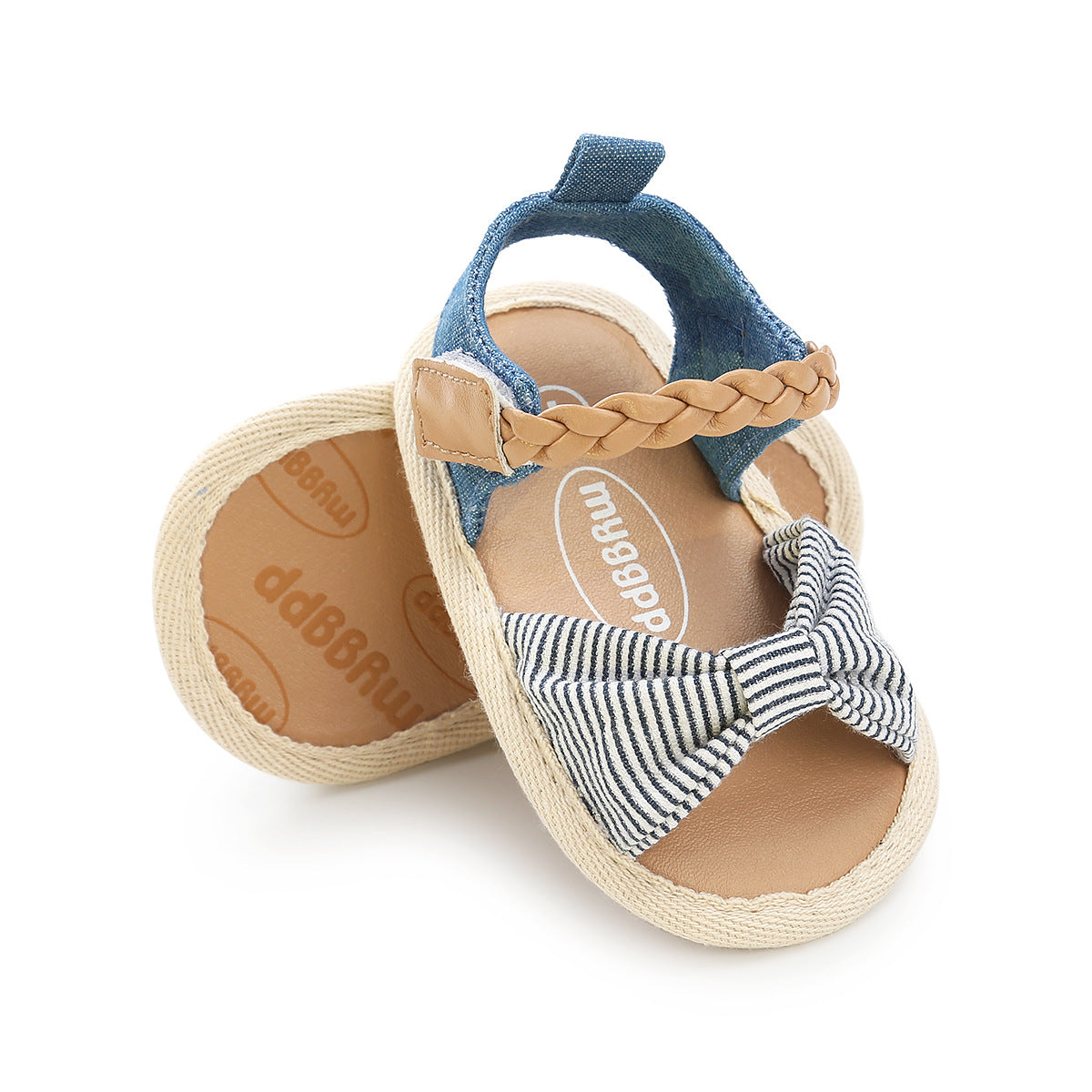 Lace Baby Toddler Cloth Sole Sandals