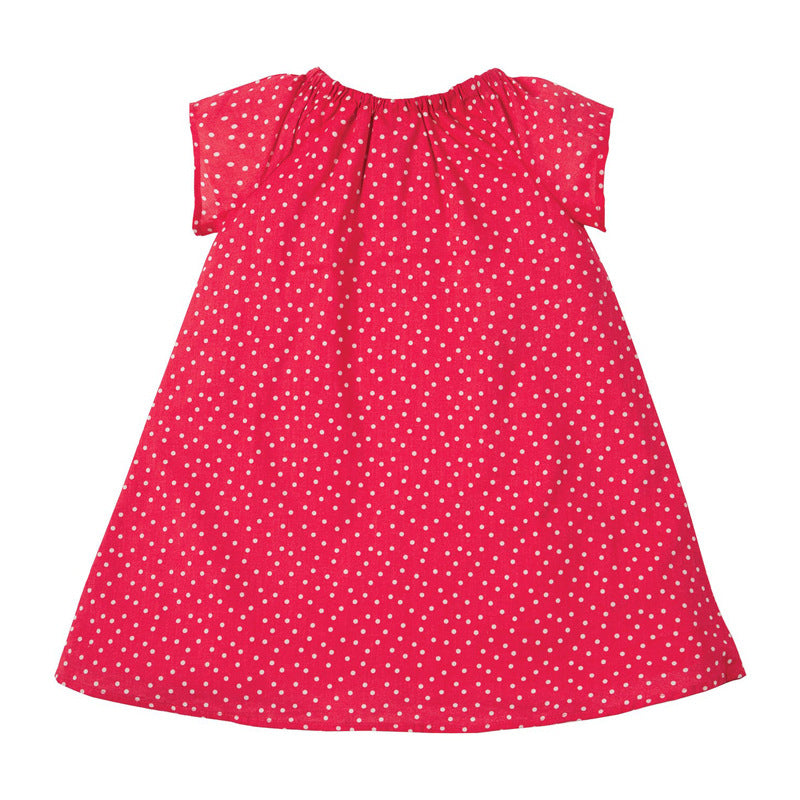Fashion Cute Girls Polka Dot Print Dress