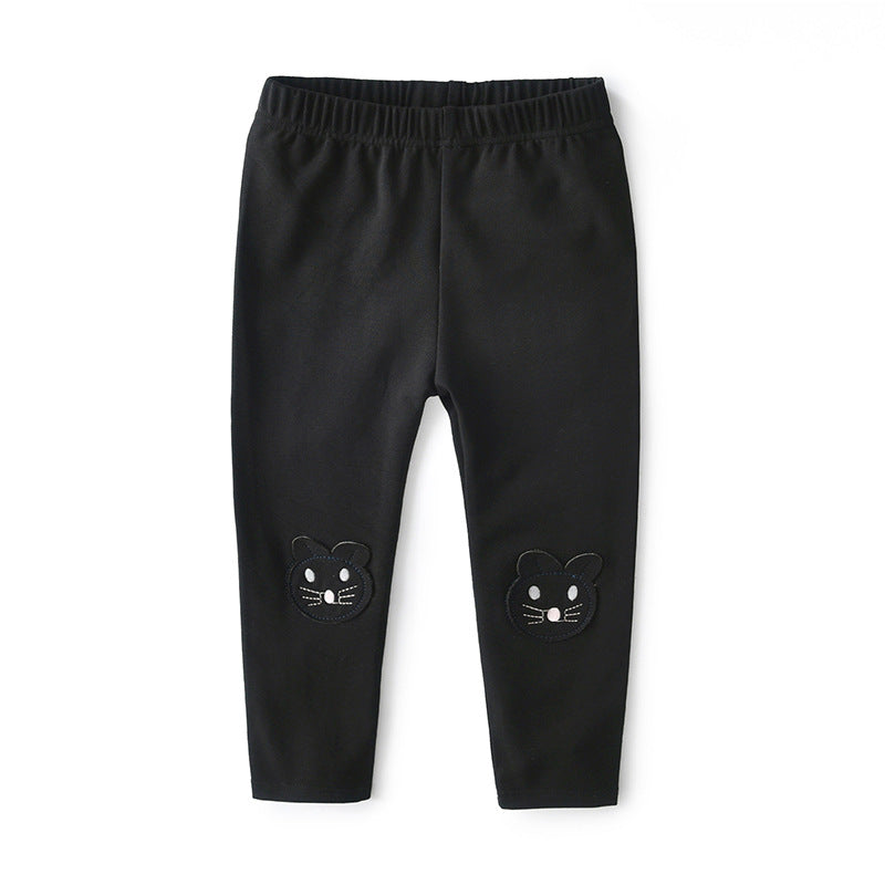 Cuhk Children's Solid Casual Pants