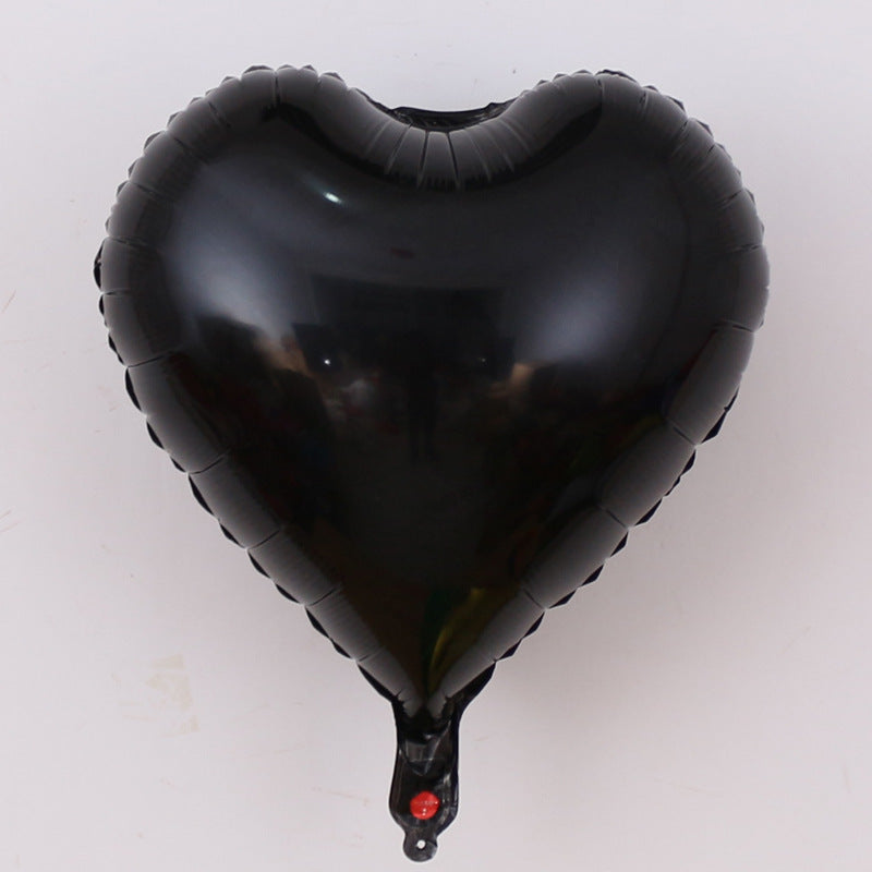بالونات على شكل قلب