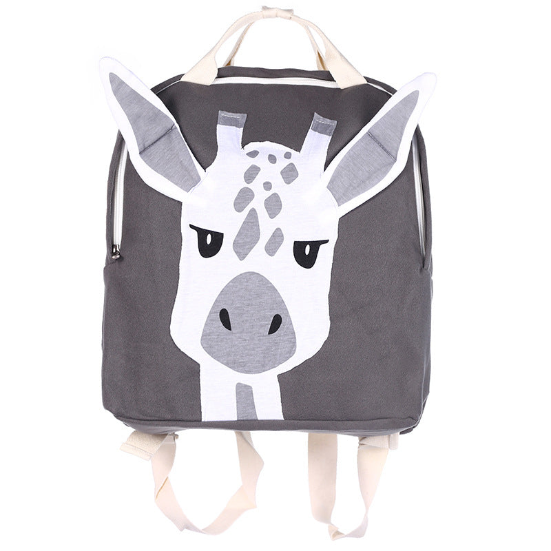 Cartoon Three-dimensional Animal Backpack