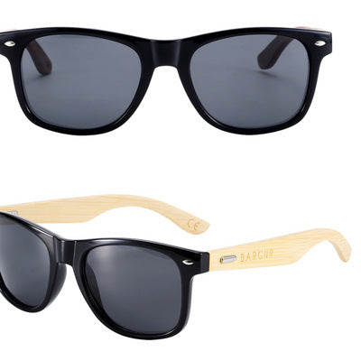 Polarized Bamboo Sunglasses Men Wooden Sun glasses for Women