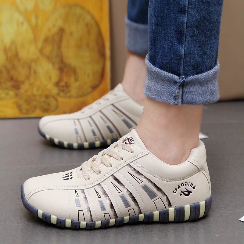 Flat Bottom Shoes Women Low Top Comfortable And Breathable Outdoor Shoes