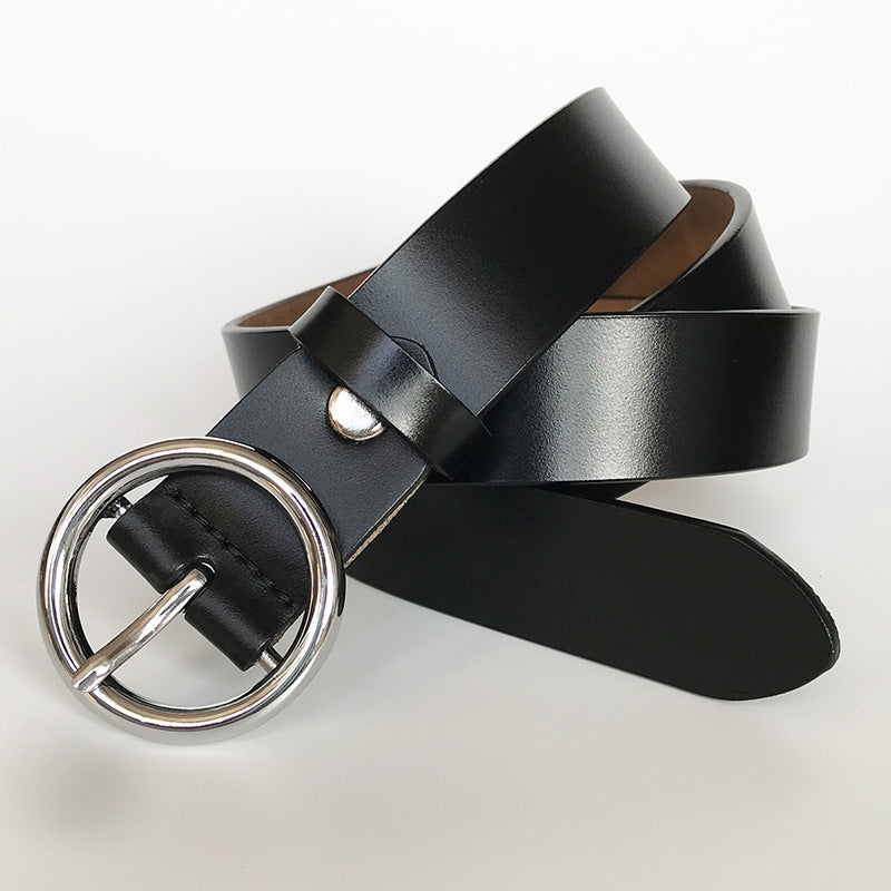 Leather Belt Pin Buckle