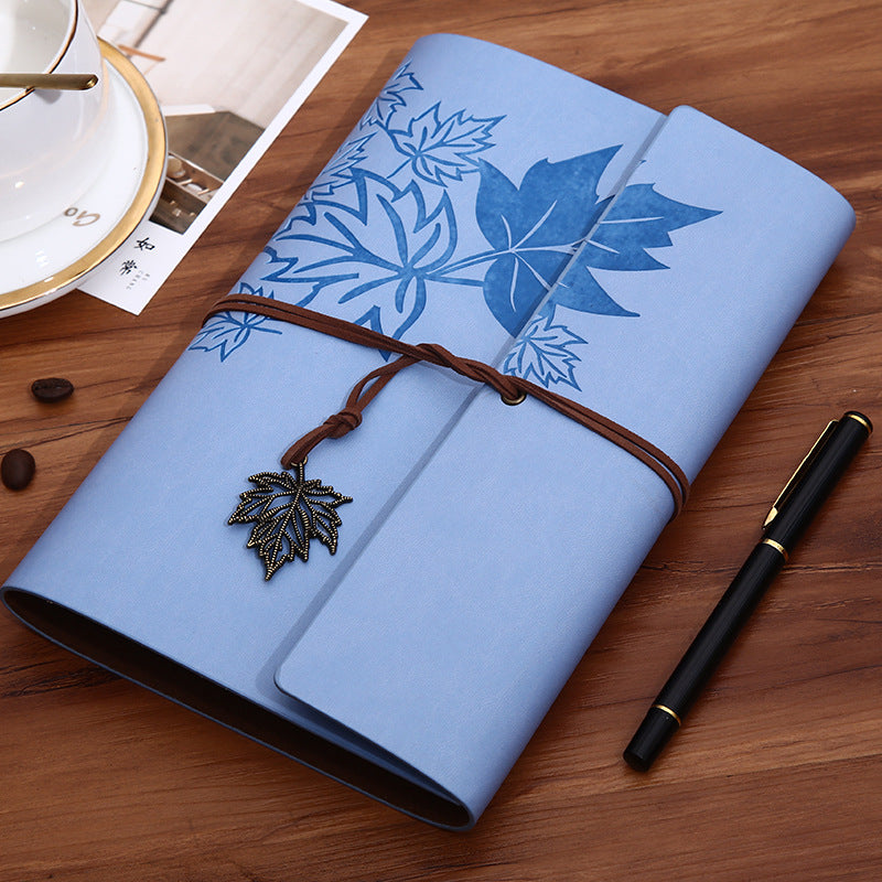 Notebook with tape