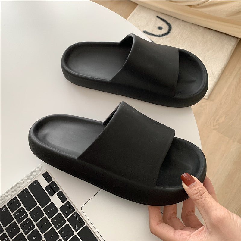 Thick - Soled Indoor Home With Non - Slip Bath Soft - Soled Slippers