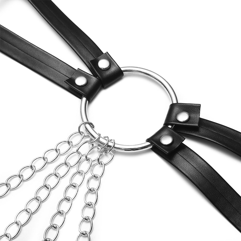 Chain Leather Strap