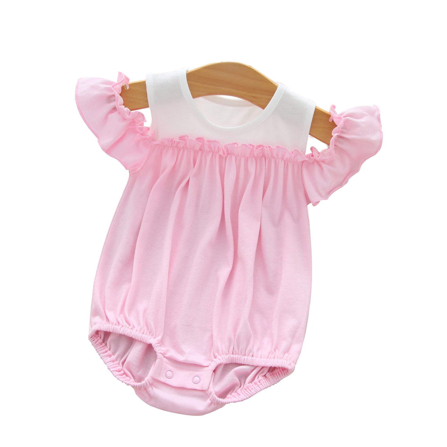 Baby Jumpsuit Short Sleeve Pure Cotton