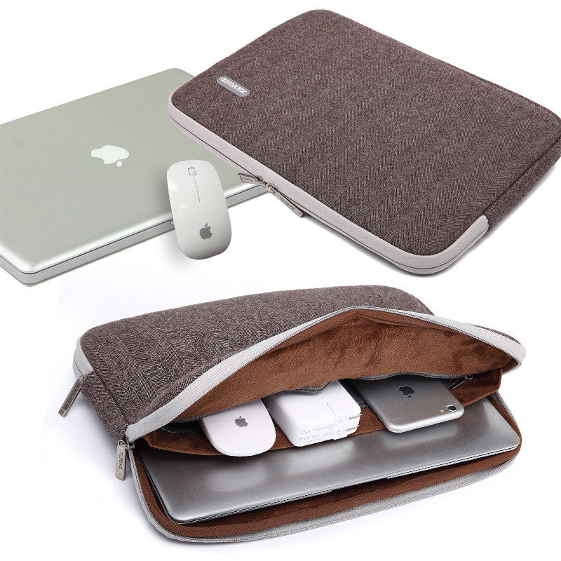 Kayond Herringbone Liner Bag For Apple Lenovo Asus 11 13.3 Inch 14 15.6 Inch 17 Inch Notebook Bag