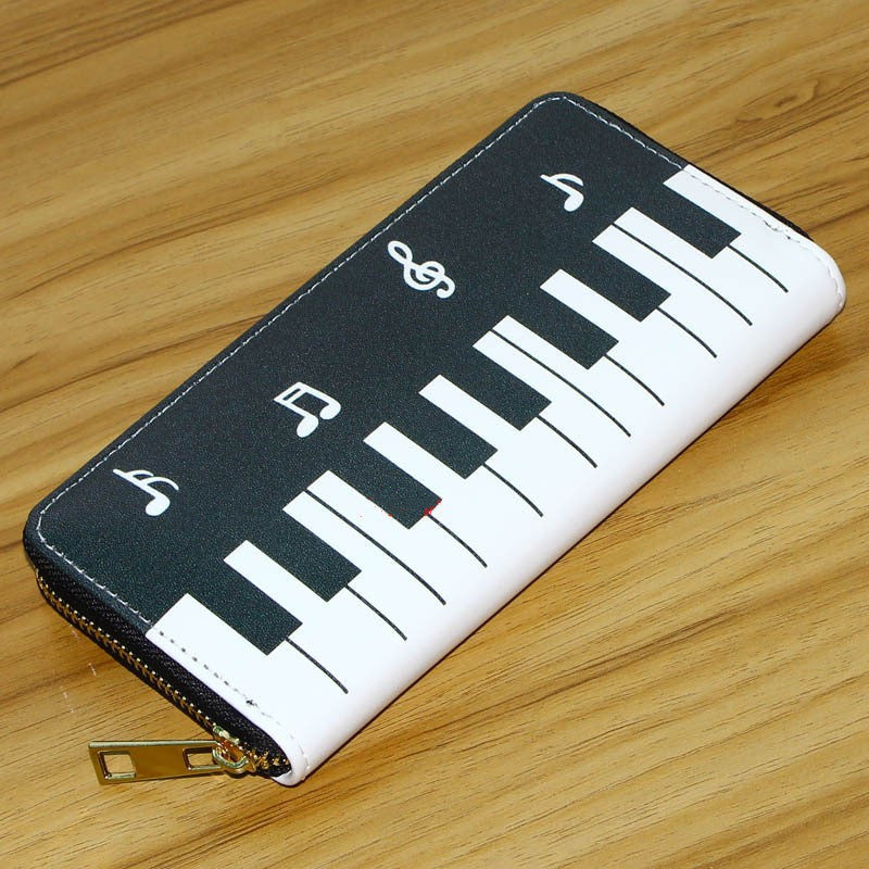 محفظة نسائية بنمط بيانو