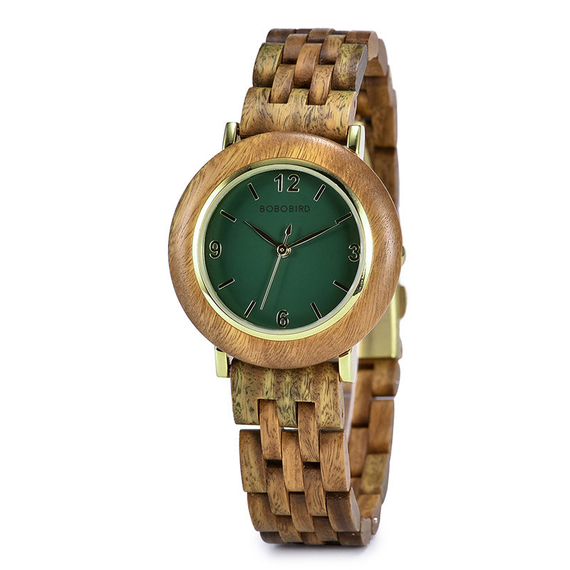 Stylish And Simple Temperament Wooden Watch