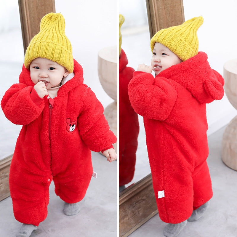 A baby jacket for autumn and winter