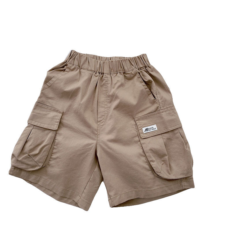 Children's summer shorts in thin cotton