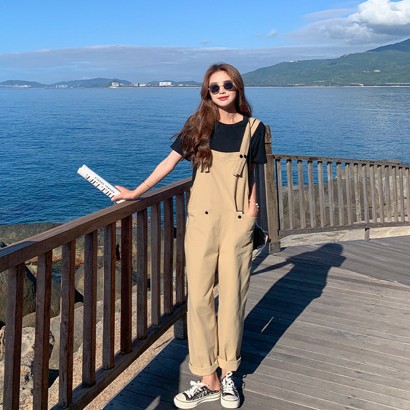 Two-piece Suit  Style Casual Jumpsuits
