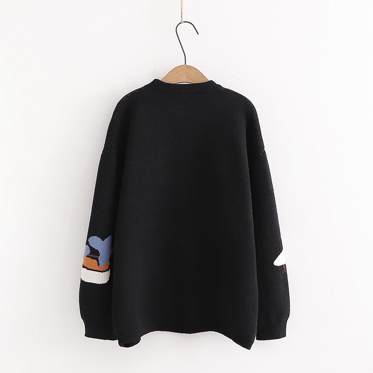 Girls Autumn And Winter Knitted Bottoming Shirt