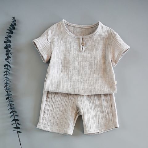 Baby Boy Summer Cotton Soft Set  ChildrenShort Sleeve