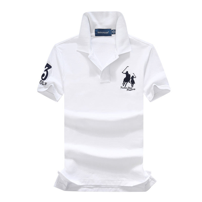 POLO Shirt Comfortable Cotton Lapel Sports And Leisure T-shirt