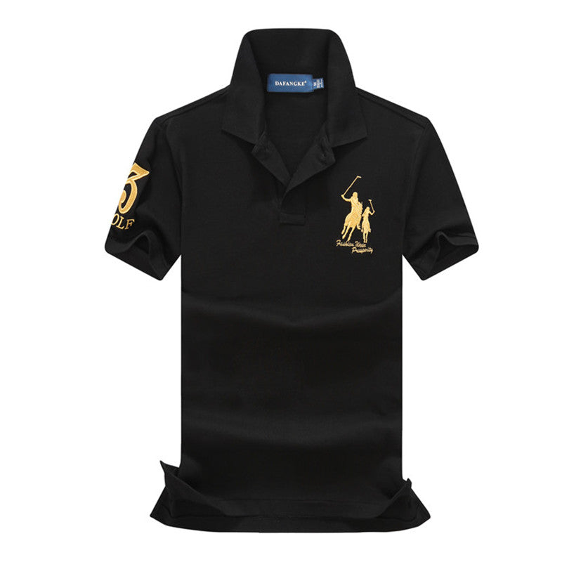 POLO Shirt Comfortable Cotton Lapel Sports And Leisure T-shirt