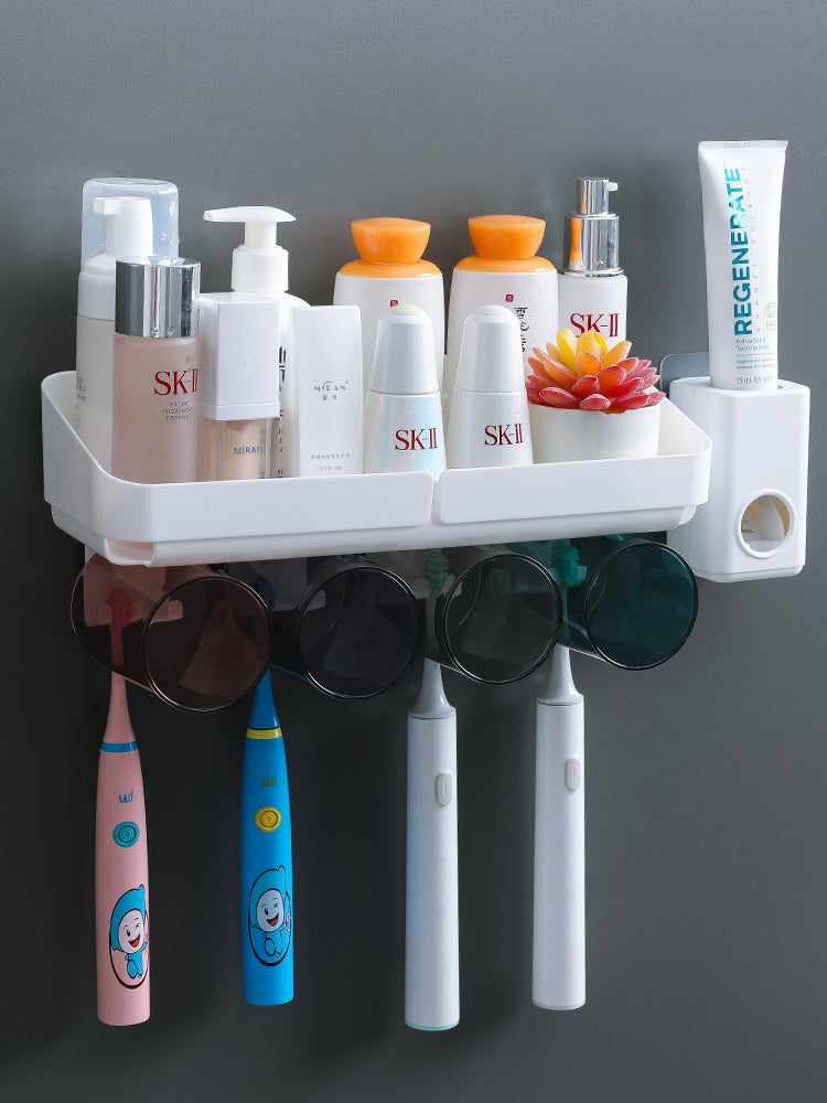 Shelf for Storing Creams and Toothbrushes