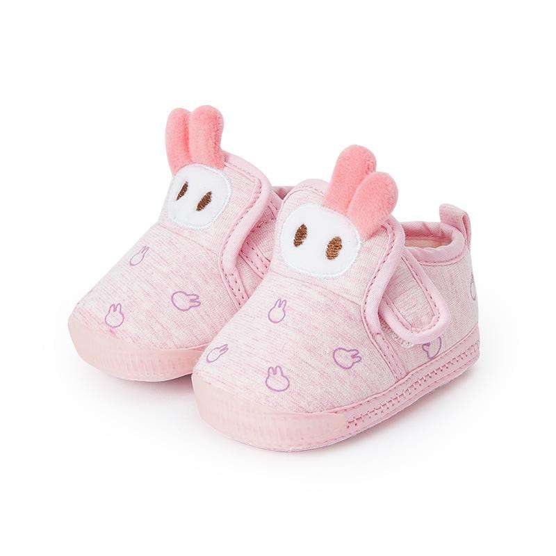 baby soft sole single shoes pink