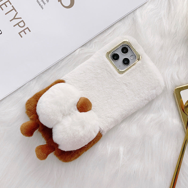 plush phone cover