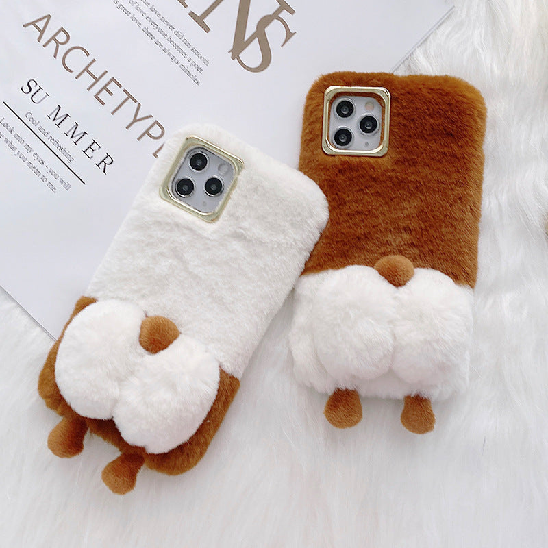 plush phone cover