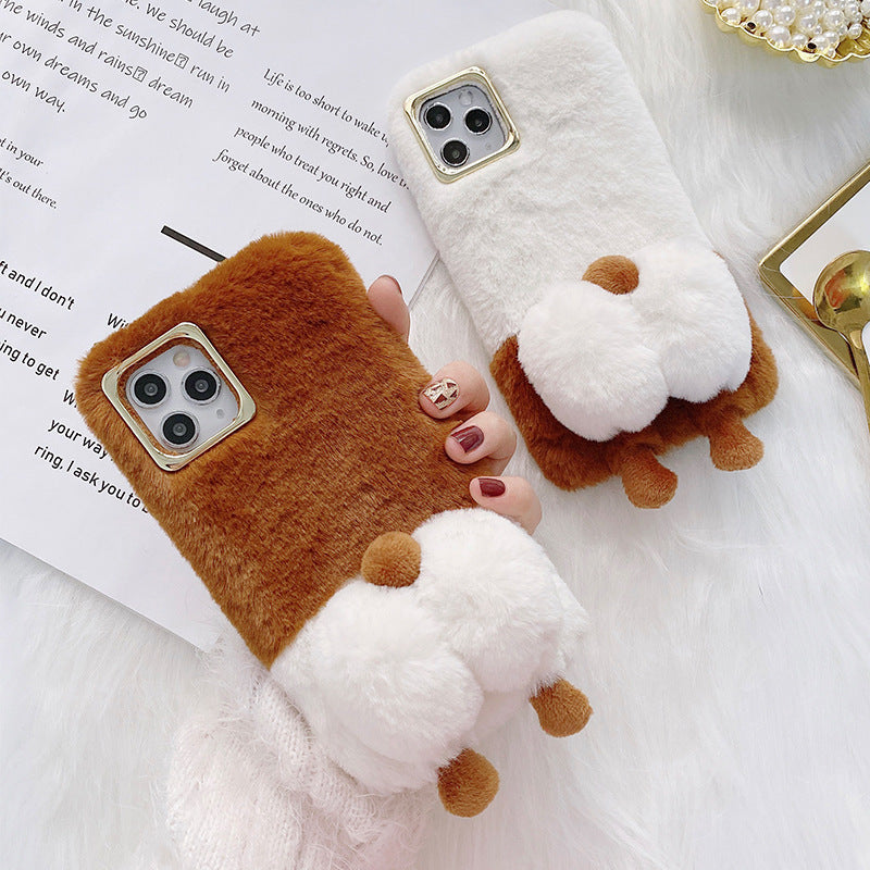 plush phone cover