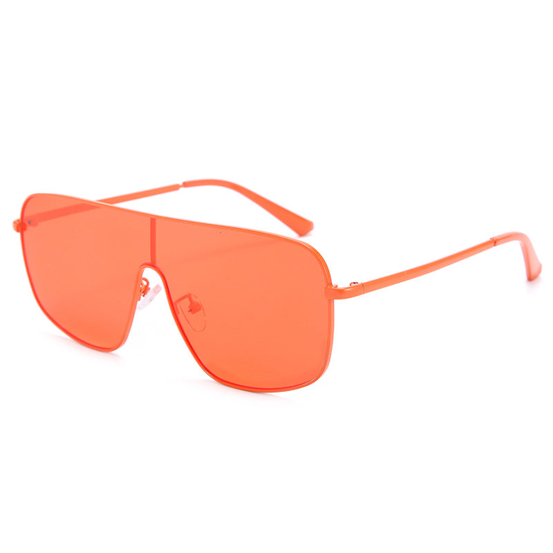 One-piece color Sunglasses