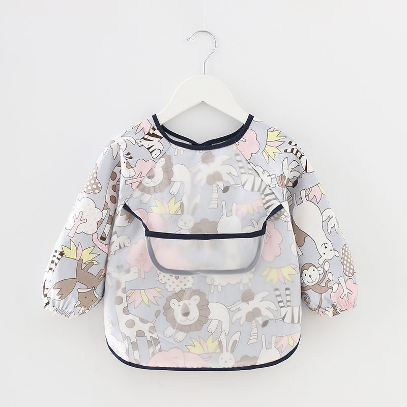Long-sleeved waterproof baby clothes